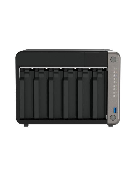 QNAP TS-AI642-8G server NAS e di archiviazione Tower Collegamento ethernet LAN Nero Cortex-A76