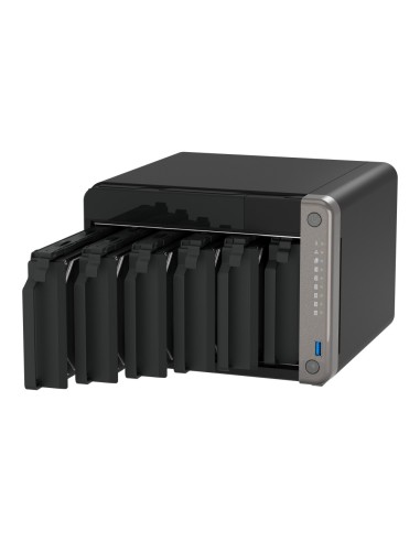 QNAP TS-AI642-8G server NAS e di archiviazione Tower Collegamento ethernet LAN Nero Cortex-A76