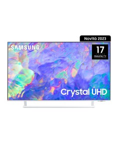Samsung Series 8 TV UE50CU8580UXZT Crystal UHD 4K, Smart TV 50" Dynamic Crystal color, OTS Lite, White 2023