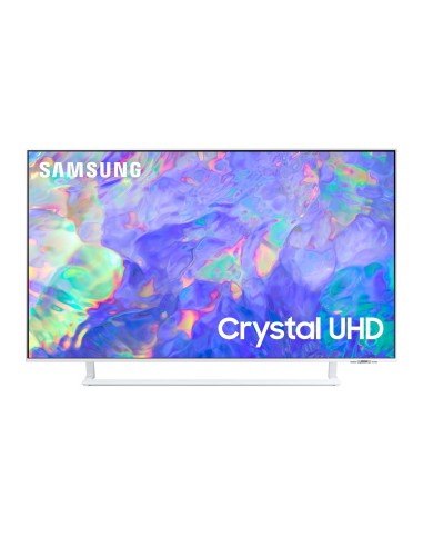 Samsung Series 8 TV UE50CU8580UXZT Crystal UHD 4K, Smart TV 50" Dynamic Crystal color, OTS Lite, White 2023