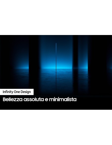 Samsung Series 7 TV QE55QN700CTXZT Neo QLED 8K, Smart TV 55" Processore Neural Quantum 8K Lite, Dolby Atmos e OTS Lite, Titan