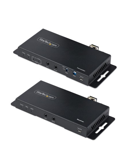 StarTech.com Kit Extender HDMI su fibra ottica LC, 4K 60Hz fino a 1km (Single Mode) o 300m (Multimode) - Estensore HDMI, HDR,