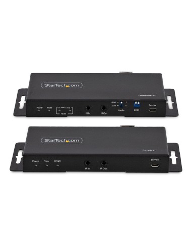 StarTech.com Kit Extender HDMI su fibra ottica LC, 4K 60Hz fino a 1km (Single Mode) o 300m (Multimode) - Estensore HDMI, HDR,