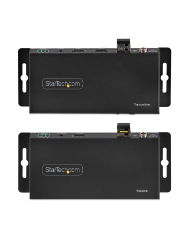 StarTech.com Kit Extender HDMI su fibra ottica LC, 4K 60Hz fino a 1km (Single Mode) o 300m (Multimode) - Estensore HDMI, HDR,