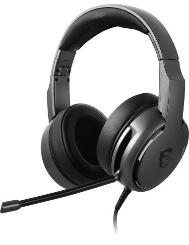 MSI IMMERSE GH40 ENC cuffia e auricolare Cablato A Padiglione Giocare Nero