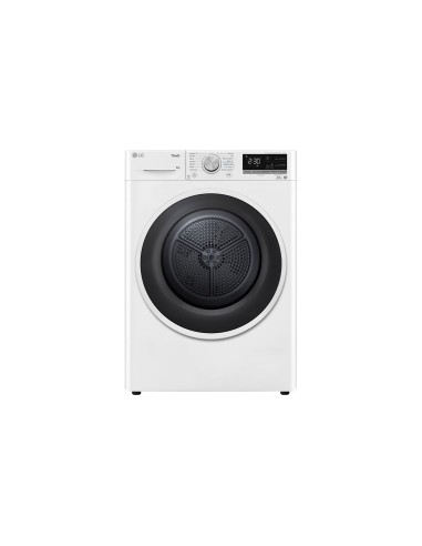 LG RH90V5AV6N asciugatrice Libera installazione Caricamento frontale 9 kg A++ Bianco