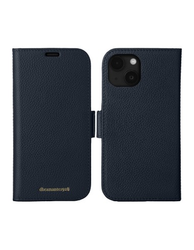 dbramante1928 New York custodia per cellulare Custodia a libro Blu