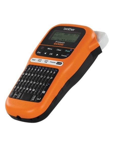 Brother P-touch Edge PT-E110 stampante per etichette (CD) Trasferimento termico 180 x 180 DPI 20 mm s HGe TZe QWERTY