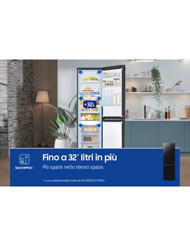 Samsung Frigorifero Combinato EcoFlex 1.85m 344L RB33B610EBN