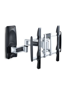 StarTech.com Supporto TV da Parete Articolato, Staffa VESA a Muro per TV da 26 a 65 pollici 45Kg, Braccio per TV 26-65" a