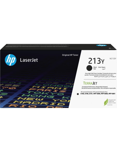 HP Cartuccia toner originale nero ad altissima capacità LaserJet 213Y