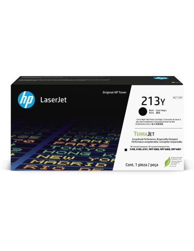 HP Cartuccia toner originale nero ad altissima capacità LaserJet 213Y