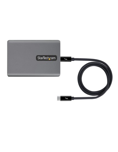 StarTech.com Adattatore da Thunderbolt 3 a Ethernet, 10GbE - Multi-Gigabit, Adattatore di rete Lan Thunderbolt 3 a RJ45 - NIC