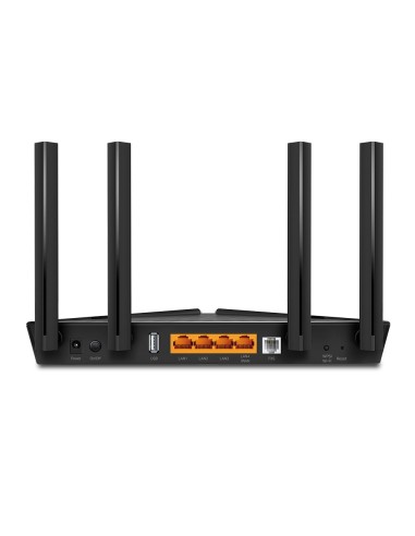 TP-Link AX1800 router wireless Gigabit Ethernet Dual-band (2.4 GHz 5 GHz) Nero