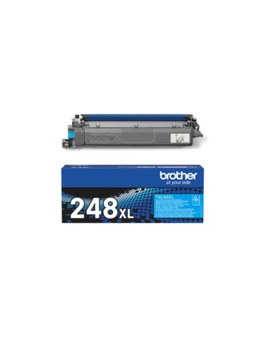 Brother TN-248XLC cartuccia toner 1 pz Originale Ciano