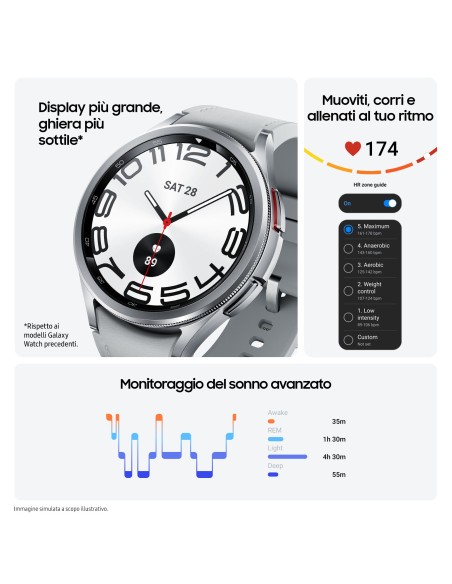 Samsung Galaxy Watch6 Classic (Bluetooth, 43mm)