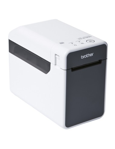 Brother TD-2135N stampante per etichette (CD) Termica diretta 300 x 300 DPI 152,4 mm s Con cavo e senza cavo Collegamento