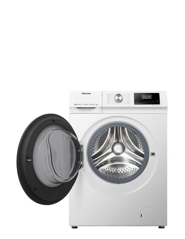 Hisense WFQA8014EVJMW lavatrice Caricamento frontale 8 kg 1400 Giri min Bianco