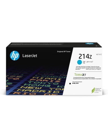 HP Cartuccia toner originale ciano ad altissima capacità LaserJet 214Z