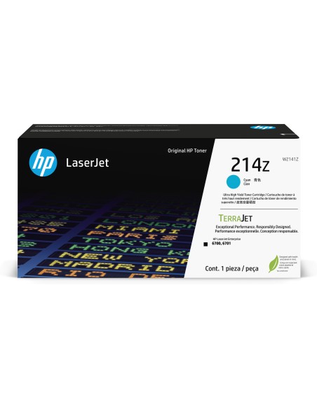 HP Cartuccia toner originale ciano ad altissima capacità LaserJet 214Z
