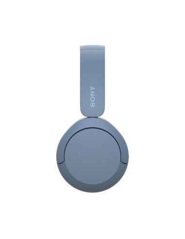 Sony Cuffie Bluetooth wireless WH-CH520 - Durata della batteria fino a 50 ore con ricarica rapida, stile on-ear - Blu
