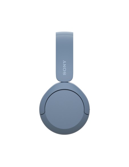 Sony Cuffie Bluetooth wireless WH-CH520 - Durata della batteria fino a 50 ore con ricarica rapida, stile on-ear - Blu