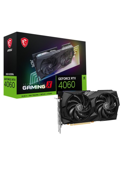 MSI GEFORCE RTX 4060 GAMING X 8G scheda video NVIDIA 8 GB GDDR6