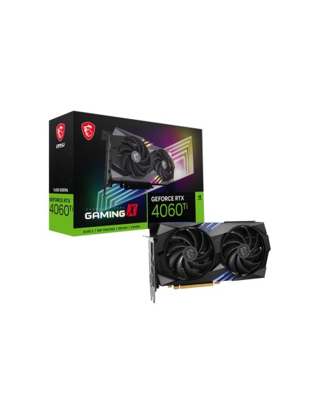 MSI GEFORCE RTX 4060 TI GAMING X 16G scheda video NVIDIA 16 GB GDDR6
