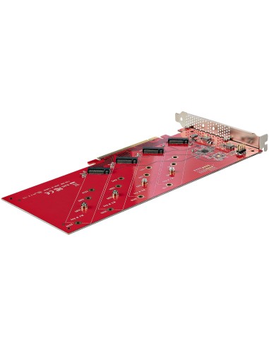 StarTech.com QUAD-M2-PCIE-CARD-B scheda di interfaccia e adattatore Interno M.2