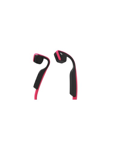 SHOKZ Titanium Auricolare Wireless Passanuca Sport Micro-USB Bluetooth Nero, Rosa