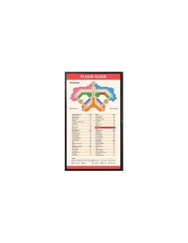 Sharp PN-85TH1 visualizzatore di messaggi Pannello piatto interattivo 2,16 m (85") LCD Wi-Fi 350 cd m² 4K Ultra HD Nero Touch