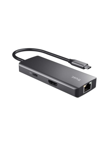 Trust Dalyx USB tipo-C 1000 Mbit s Argento