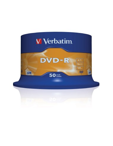 Verbatim DVD-R Matt Silver 4,7 GB 50 pz