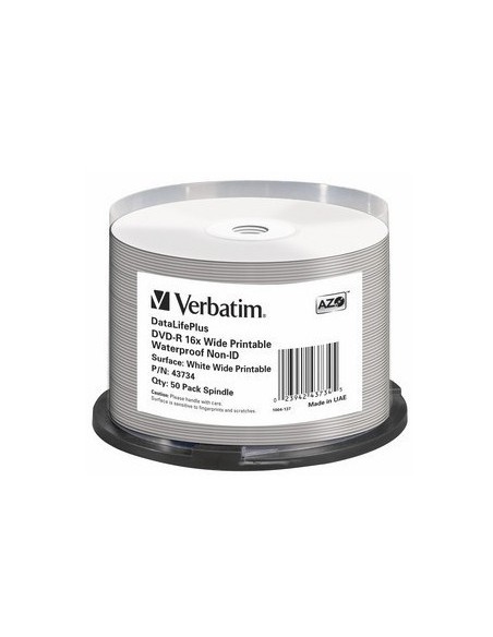 Verbatim DataLifePlus 4,7 GB DVD-R 50 pz