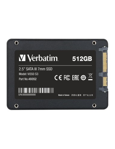 Verbatim Vi550 S3 SSD 512GB