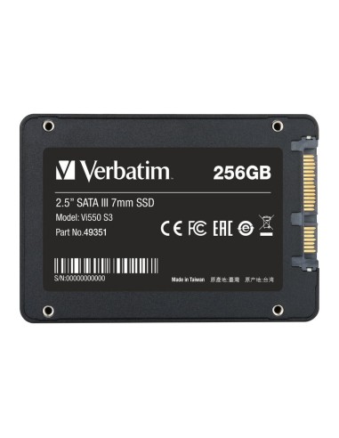 Verbatim Vi550 S3 SSD 256GB