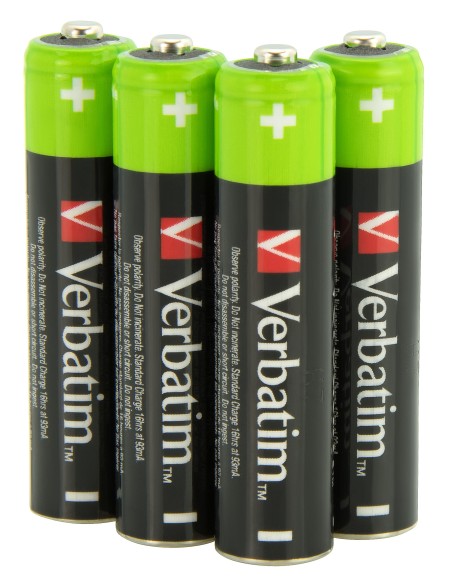Verbatim 49514 batteria per uso domestico Batteria monouso Mini Stilo AAA Nichel-Metallo Idruro (NiMH)