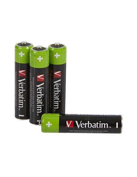 Verbatim 49514 batteria per uso domestico Batteria monouso Mini Stilo AAA Nichel-Metallo Idruro (NiMH)