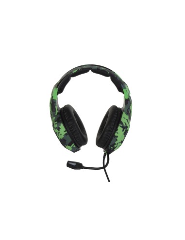 SureFire Skirmish Auricolare Cablato A Padiglione Giocare USB tipo A Nero, Mimetico, Verde