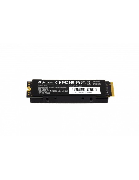 Verbatim Vi7000 PCIe NVMe M.2 SSD 2TB PCI Express 4.0