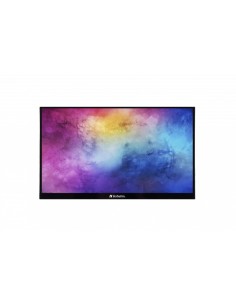 Verbatim 49591 Monitor PC 35,6 cm (14") 1920 x 1080 Pixel Full HD Touch screen Nero 2