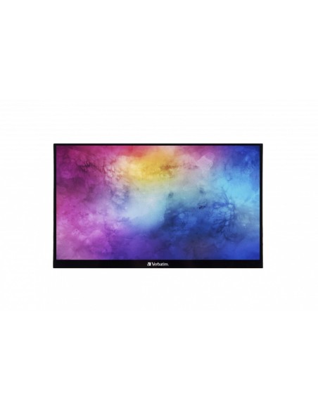 Verbatim 49591 Monitor PC 35,6 cm (14") 1920 x 1080 Pixel Full HD Touch screen Nero