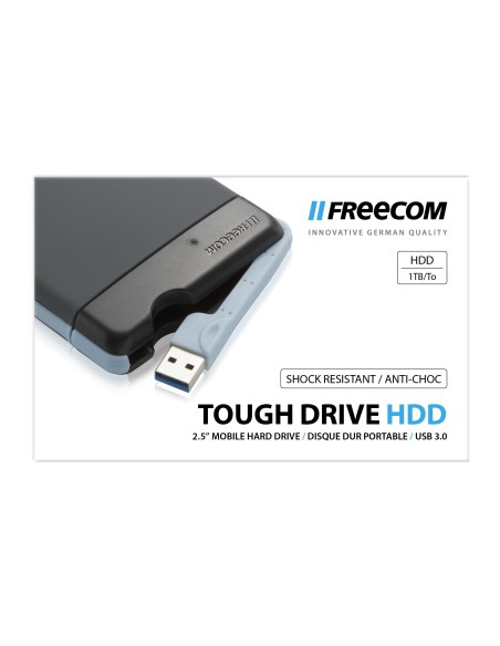 Freecom Tough Drive disco rigido esterno 1 TB Grigio