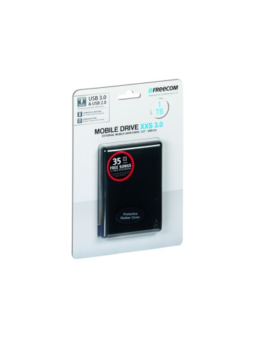 Freecom Network Drive XXS 3.0 disco rigido esterno 1 TB Nero