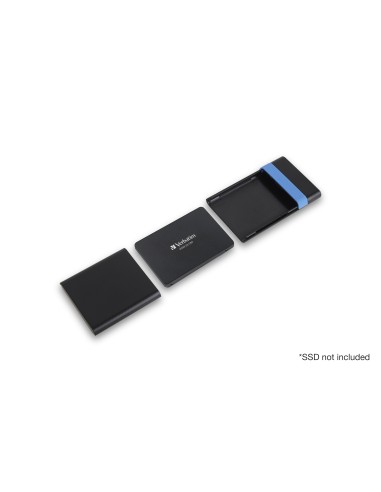 Verbatim Store'N'Go Enclosure Kit Box esterno HDD SSD Nero, Blu 2.5"