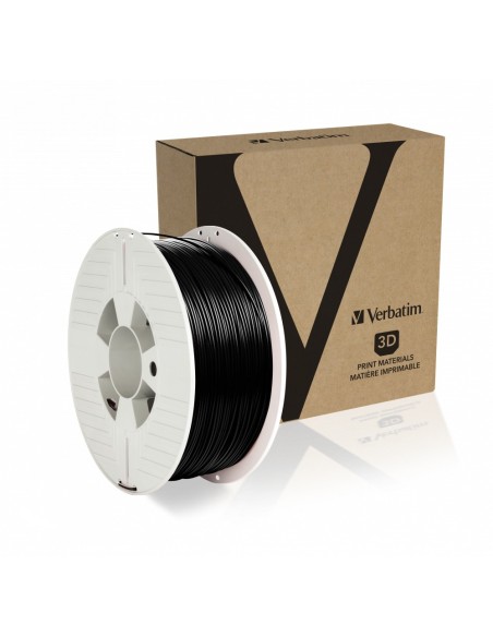 Verbatim 55318 materiale di stampa 3D Acido polilattico (PLA) Nero 1 kg