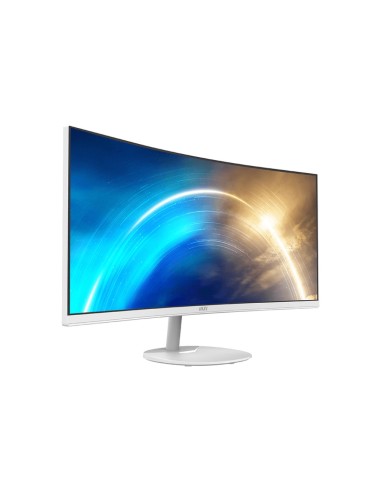 MSI Pro MP341CQW Monitor PC 86,4 cm (34") 3440 x 1440 Pixel UltraWide Quad HD Bianco
