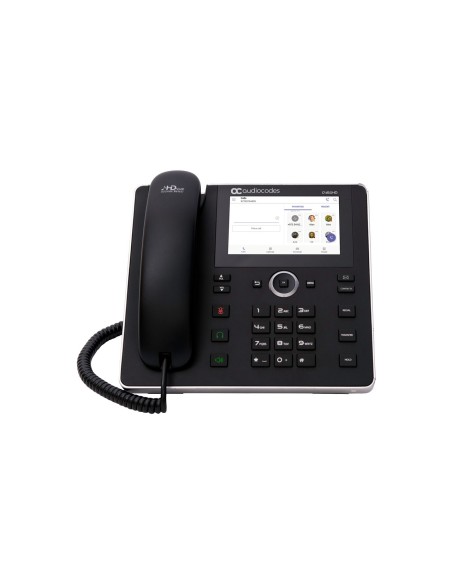 AudioCodes C450HD telefono IP Nero 8 linee TFT