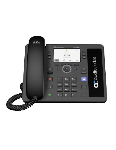 AudioCodes C435HD telefono IP Nero LCD