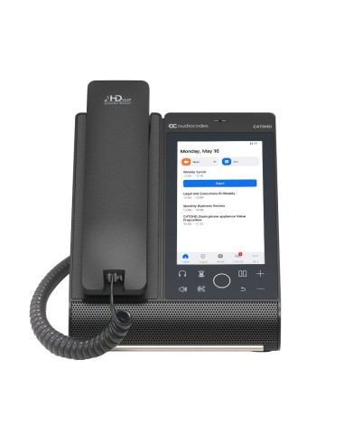 AudioCodes C470HD telefono IP Nero TFT Wi-Fi